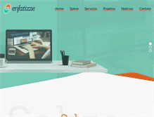 Tablet Screenshot of enfatizze.com.br